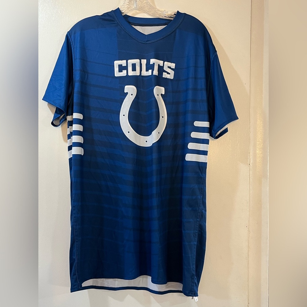 Indianapolis Colts flag football jersey Adult Sz Large
